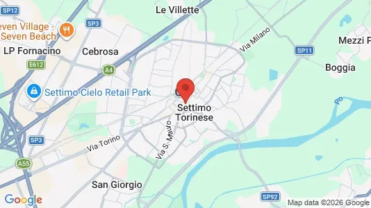 Commercial properties for sale i Settimo Torinese - kort over placeringen
