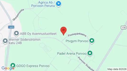 Kontorslokaler för uthyrning i Borgå – Foto från Google Street View