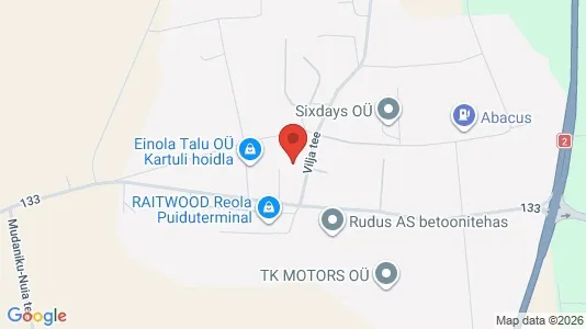 Commercial properties for rent i Kambja - kort over placeringen