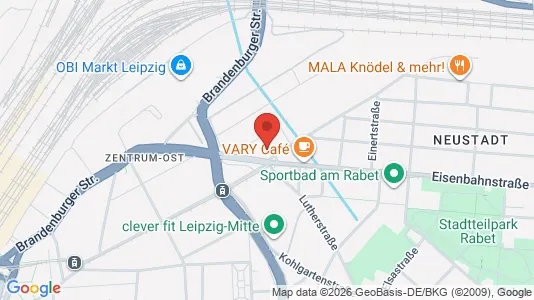 Büros zur Miete i Leipzig – Foto von Google Street View