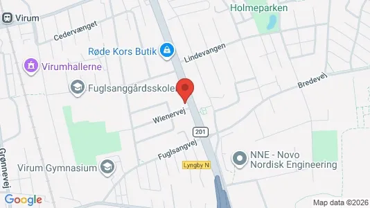 Kontorlokaler til leje i Virum - Foto fra Google Street View