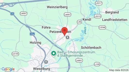 Lokaler til leje i Petzenkirchen - kort over placeringen