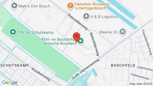Commercial properties for rent i Den Bosch - kort over placeringen