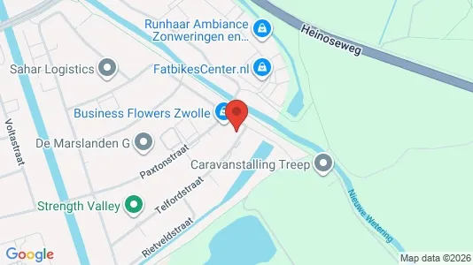 Office spaces for rent i Zwolle - kort over placeringen