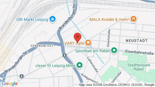 Kontorlokaler til leje i Leipzig - Foto fra Google Street View