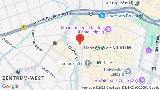 Kantorruimte te huur i Leipzig - Foto uit Google Street View