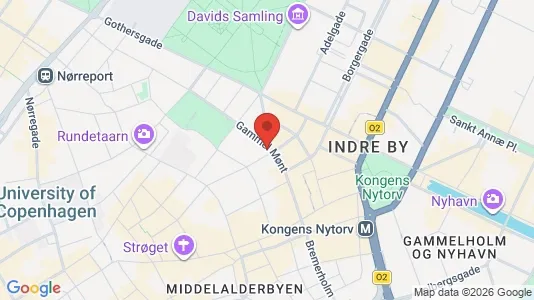 Kontorer til leie i København K - kort over placeringen