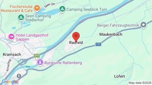 Industrial properties for rent i Radfeld - Photo from Google Street View