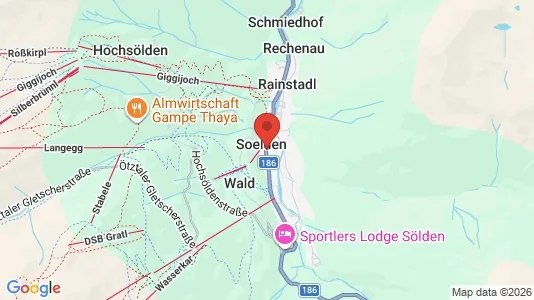 Horeca panden te huur i Sölden - Foto uit Google Street View