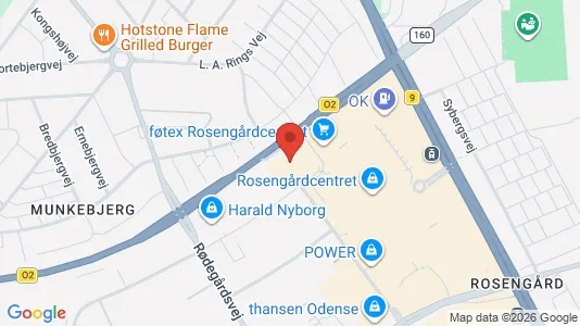 Praktijkruimtes te huur i Odense M - Foto uit Google Street View