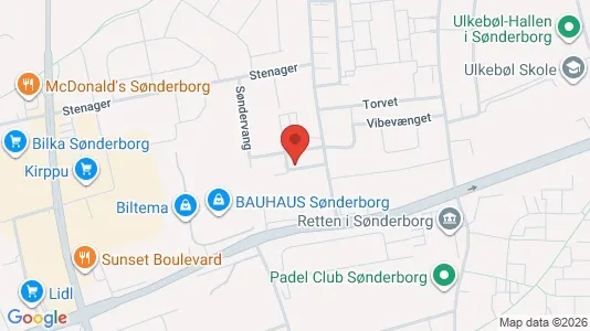 Företagslokaler till salu i Sønderborg – Foto från Google Street View