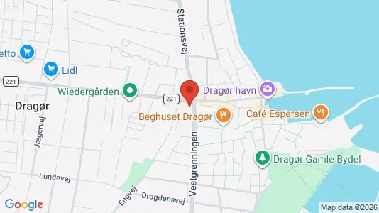 Commercial properties for sale i Dragør - kort over placeringen