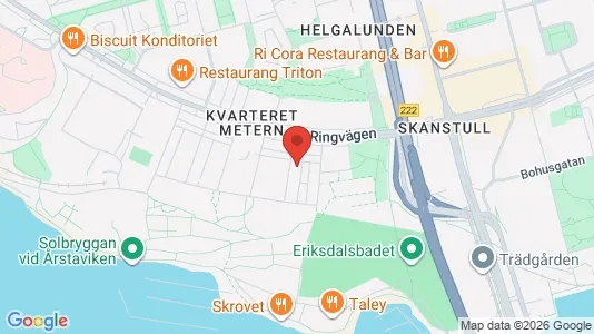 Kontorlokaler til leje i Södermalm - Foto fra Google Street View