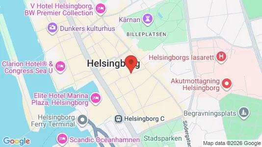 Kontorlokaler til leje i Helsingborg - Foto fra Google Street View