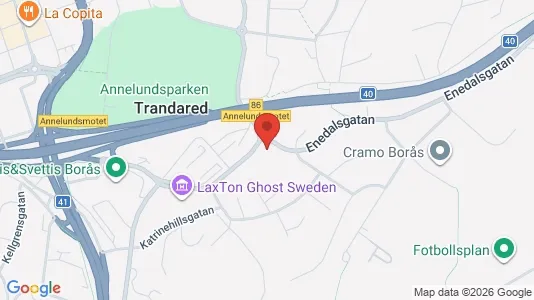 Kontorslokaler för uthyrning i Borås – Foto från Google Street View