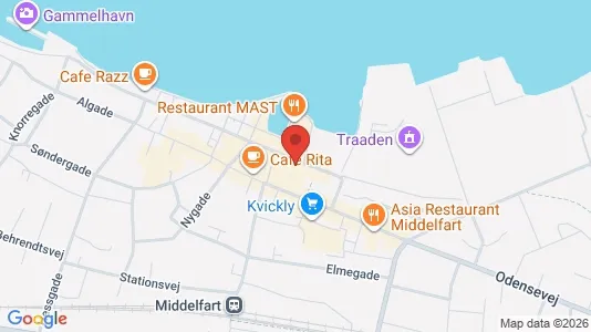 Praktijkruimtes te huur i Middelfart - kort over placeringen