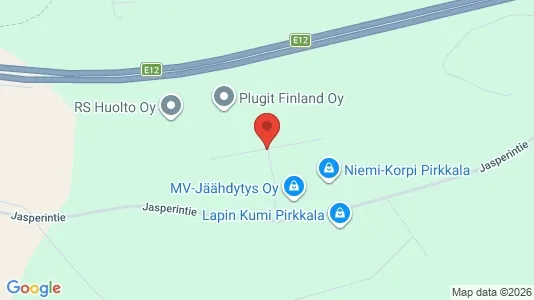 Lokale biurowe Do wynajęcia i Pirkkala - kort over placeringen