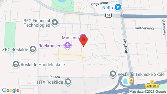 Toimistotilat Vuokrattavana i Roskilde - kort over placeringen
