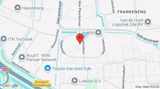 Kontorlokaler til leje i Ede - Foto fra Google Street View