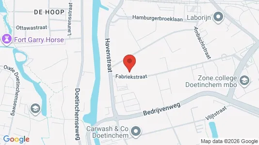 Commercial properties for rent i Doetinchem - kort over placeringen