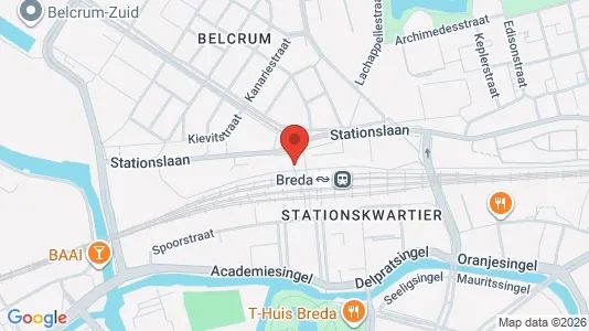 Kontorlokaler til leje i Breda - Foto fra Google Street View