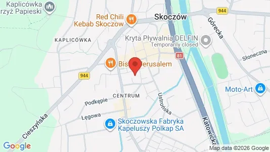 Espacios de oficina En alquiler i Cieszyński - Foto de Google Street View