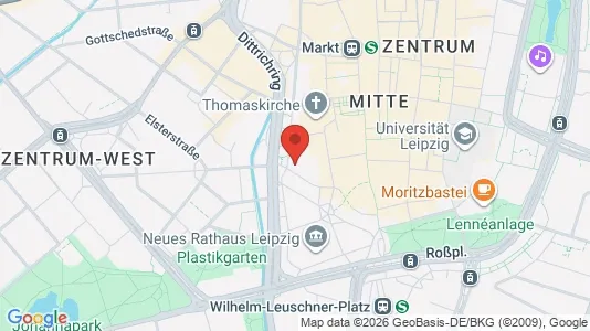 Kantorruimte te huur i Leipzig - Foto uit Google Street View