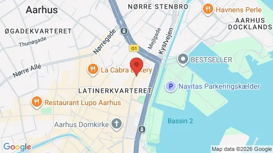 Espacios de oficina En alquiler i Aarhus C - Foto de Google Street View