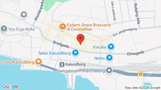 Office spaces for rent i Kalundborg - kort over placeringen