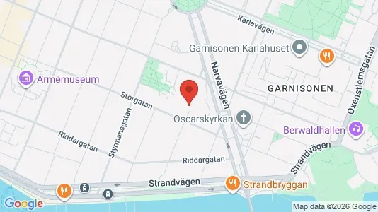 Liikekiinteistöt Vuokrattavana i Östermalm - kort over placeringen