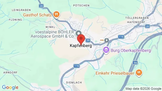 Lokaler til leie i Kapfenberg – Bilde fra Google Street View