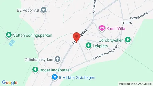 Garages for rent i Jönköping - kort over placeringen