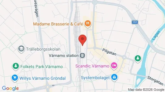Gewerbeflächen zum Kauf i Värnamo – Foto von Google Street View