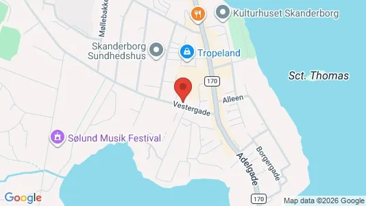 Toimistotilat Vuokrattavana i Skanderborg - Kuva Google Street Viewstä