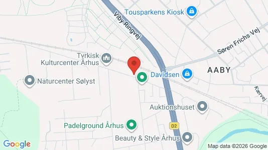Lagerlokaler til leje i Åbyhøj - Foto fra Google Street View