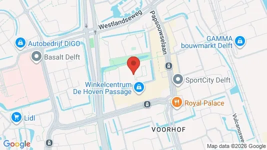 Toimistotilat Vuokrattavana i Delft - Kuva Google Street Viewstä
