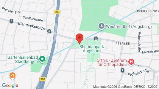 Büros zur Miete i Augsburg – Foto von Google Street View