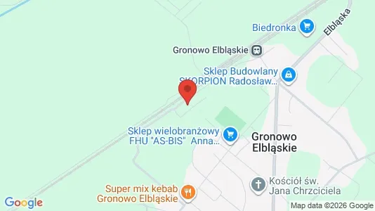 Büros zur Miete i Elbląski – Foto von Google Street View