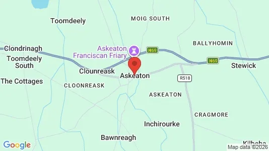 Företagslokaler för uthyrning i Askeaton – Foto från Google Street View