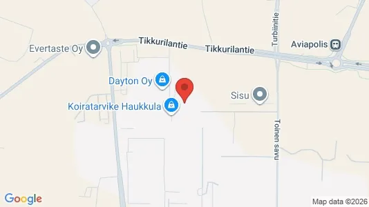 Kontorlokaler til leje i Vantaa - Foto fra Google Street View