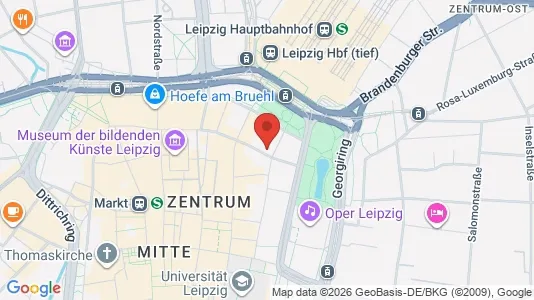 Kantorruimte te huur i Leipzig - Foto uit Google Street View