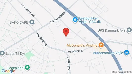 Lager zur Miete i Vejle – Foto von Google Street View