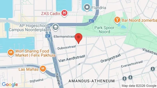 Kontorlokaler til leje i Stad Antwerp - Foto fra Google Street View