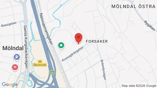 Kontorlokaler til leje i Mölndal - Foto fra Google Street View