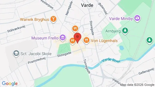 Nieruchomości komercyjne Na sprzedaż i Varde - kort over placeringen