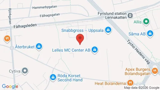 Kontorlokaler til leje i Uppsala - Foto fra Google Street View