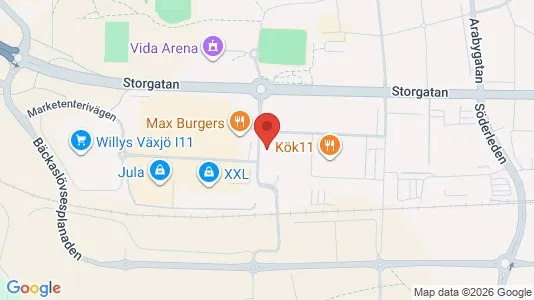 Espacios de oficina En alquiler i Växjö - Foto de Google Street View