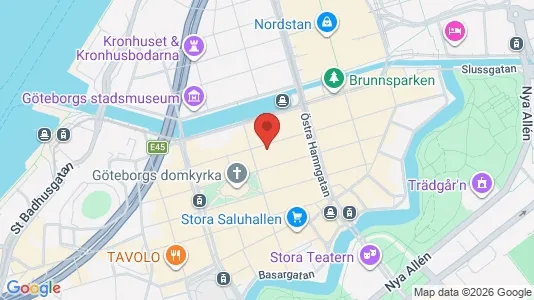 Kontorlokaler til leje i Gøteborg Centrum - Foto fra Google Street View