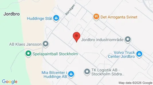 Werkstätte zur Miete i Haninge – Foto von Google Street View