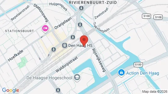 Office spaces for rent i The Hague Centrum - kort over placeringen